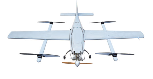 4HFW325油动垂直起降固定翼无人机